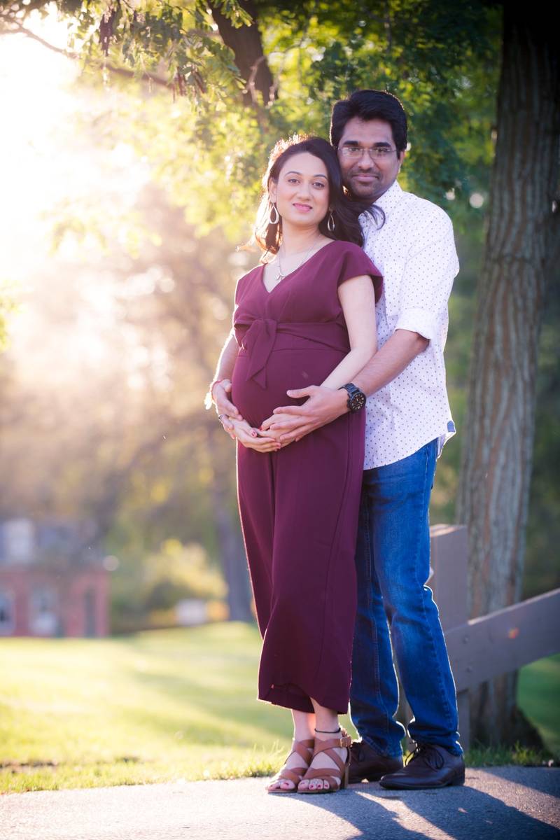 maternity photo session Michigan