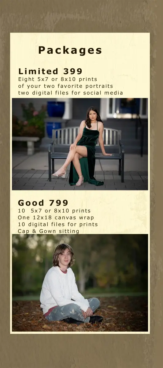 photography price michigan leaflet page 1